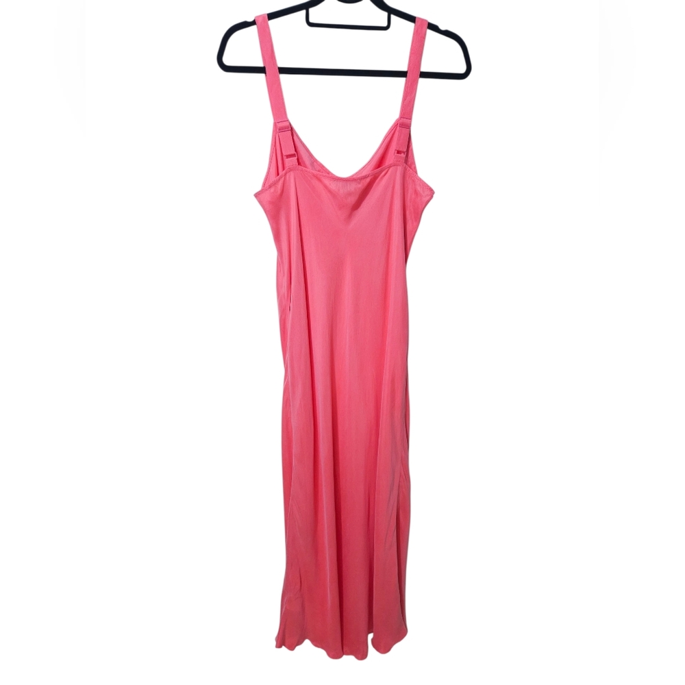 J.Crew Gwyneth V-neck slip dress in cupro blend Size US 10 Carolyn Bessette - Picture 6 of 16